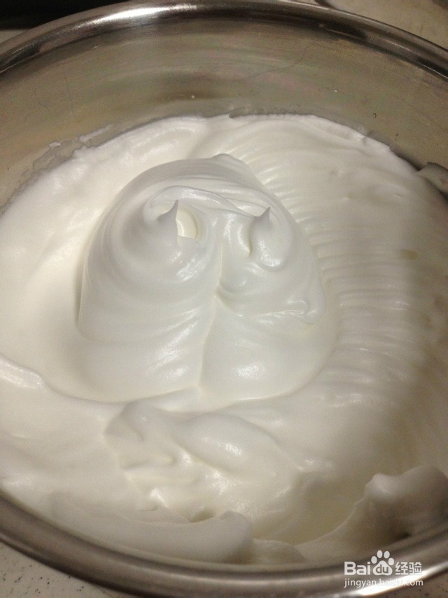 戚风蛋糕的做法 海绵蛋糕 烤箱烤蛋糕