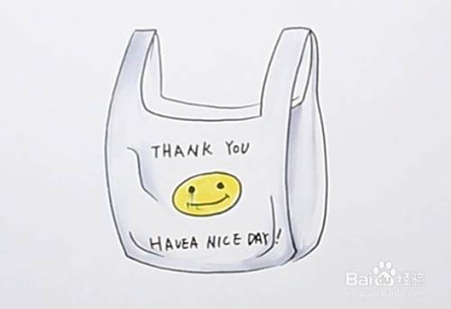 塑料袋怎么画