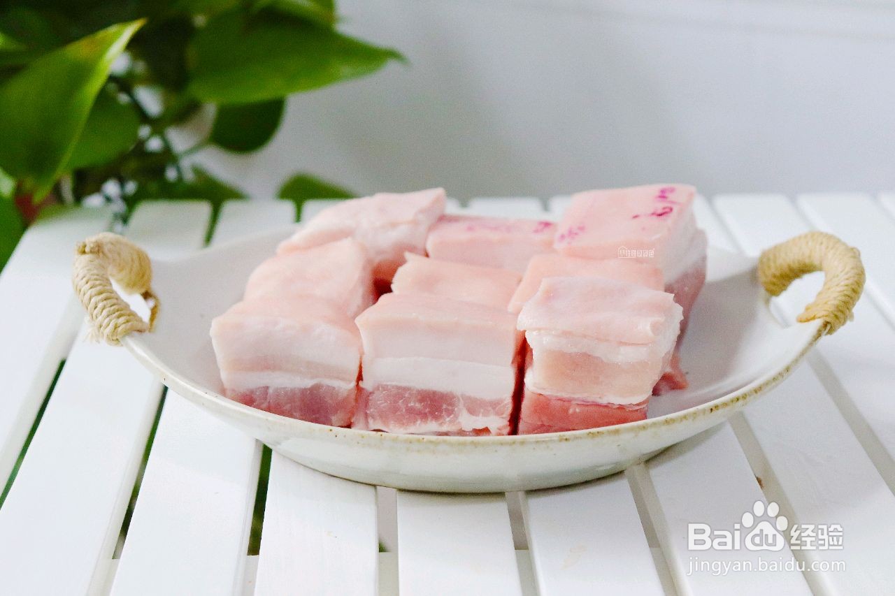 桂花红烧肉的做法