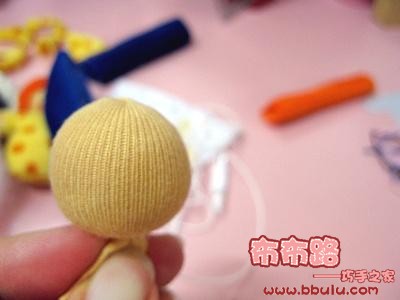 手工布艺超可爱小迷糊娃娃