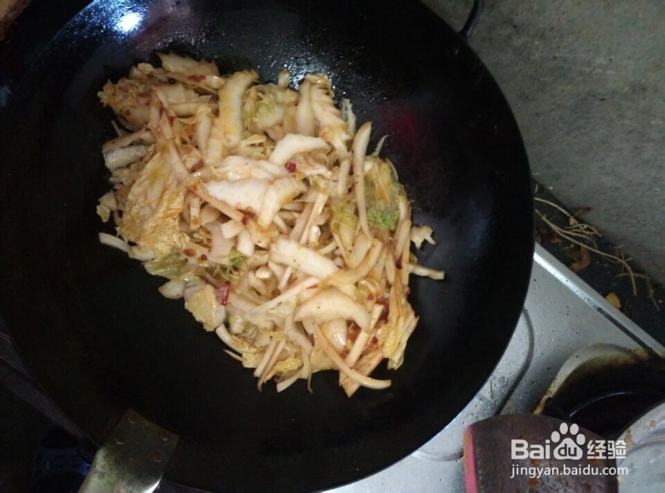 辣炒白菜（下饭菜）
