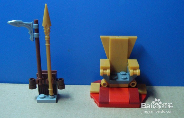 积木场景搭建之国王与未来骑士