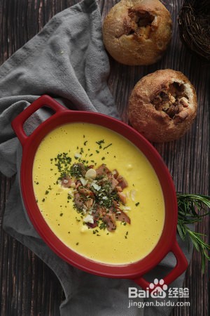 教大家做玉米火腿浓汤