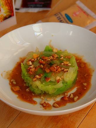 芥末白菜的做法