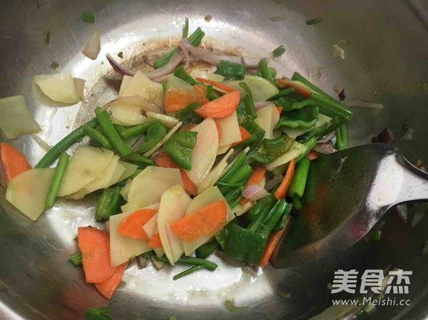 素炒面的家常做法