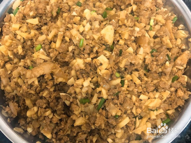 家常冬笋肉包的做法