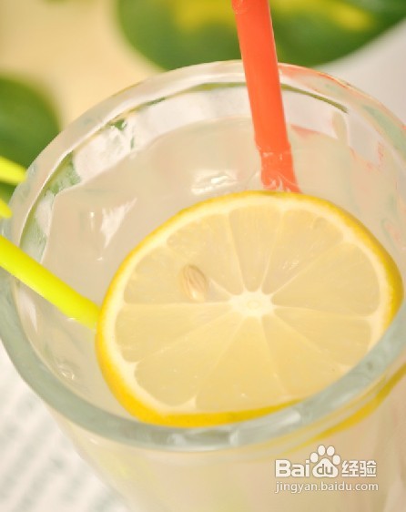 秋季美白—柠檬冰糖汁