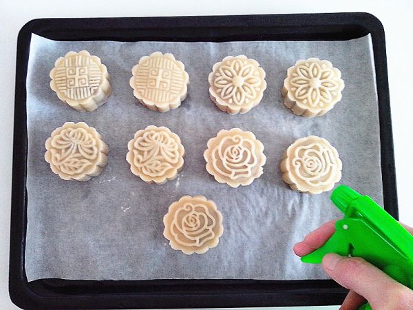 麻薯红豆沙月饼