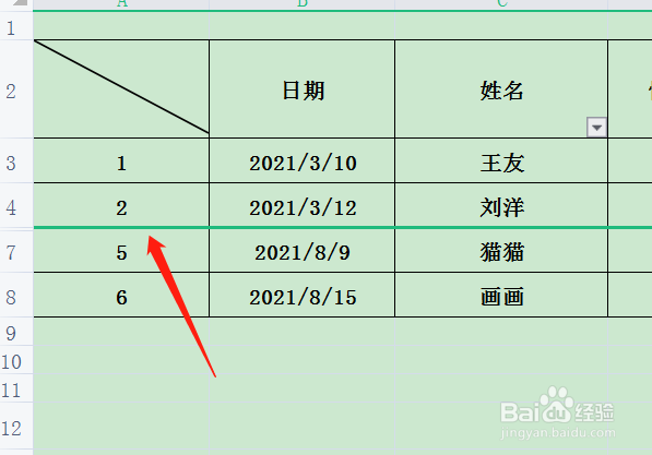 隐藏表格怎么操作