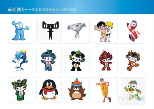 吉祥物设计思路 百度经验