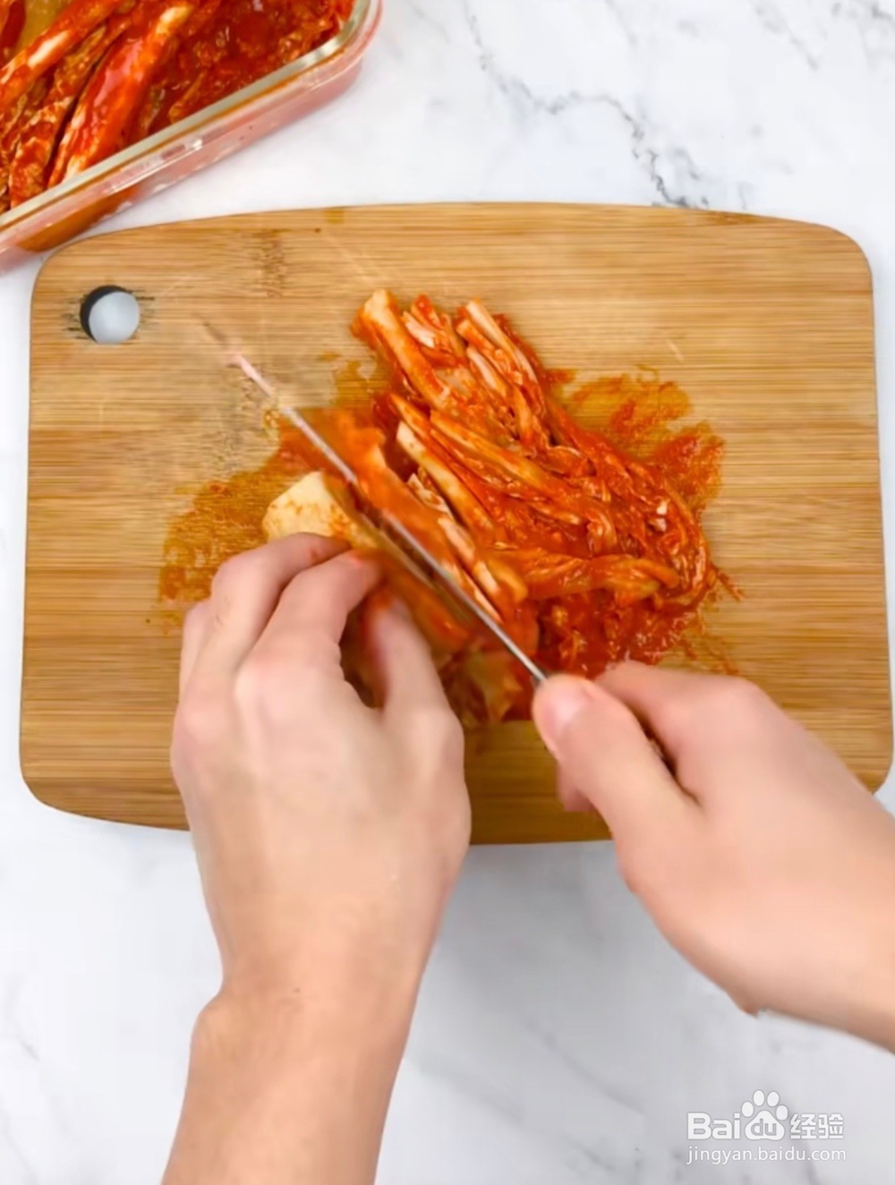 泡菜炒饭的教程