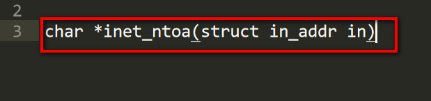 inet_add的使用方法