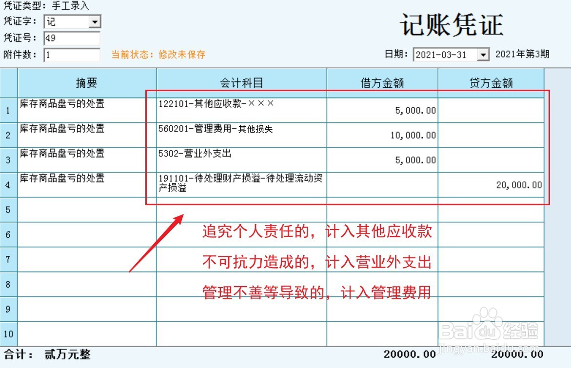 库存商品盘盈盘亏的账务处理