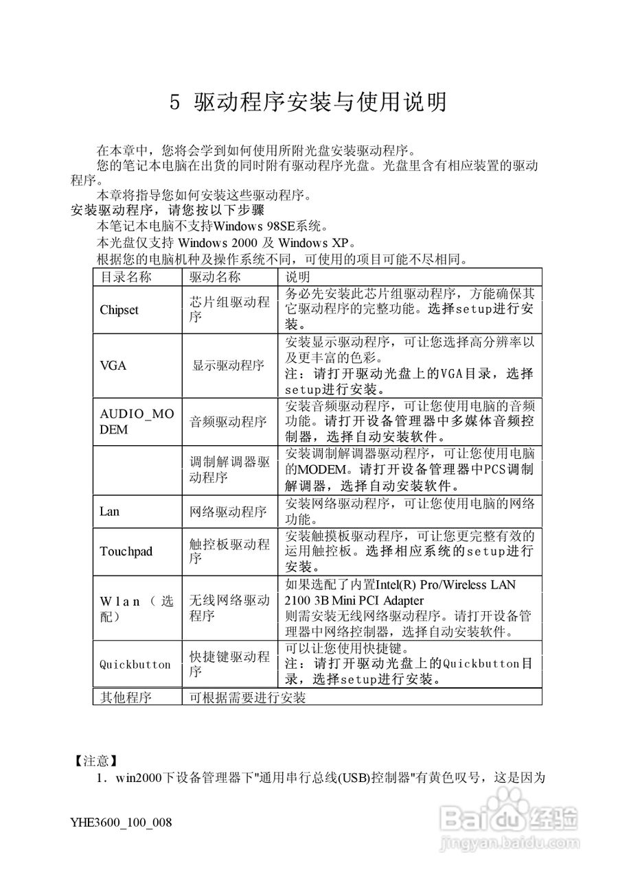 Founder方正颐和E3600笔记本电脑使用说明书:[3]