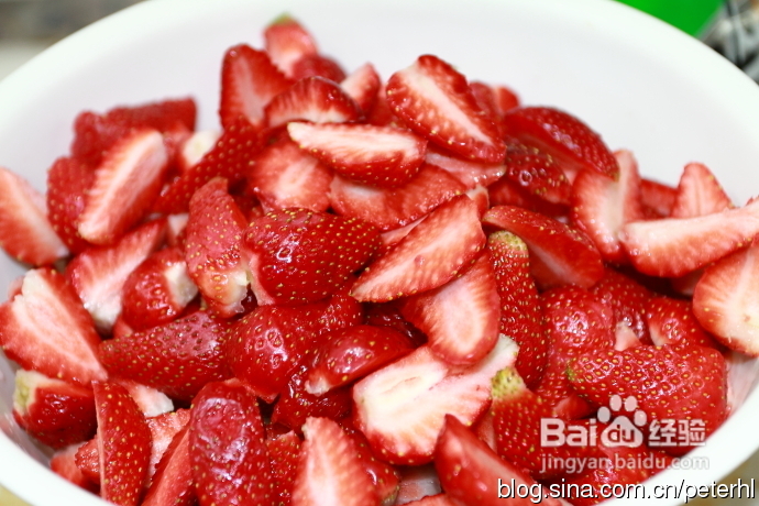 自制健康香甜的草莓酱(博首)