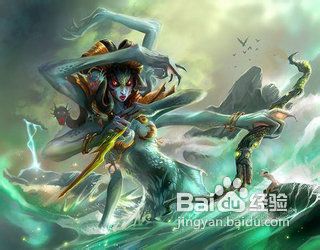 dota:大娜迦(蛇发女妖)一打五翻盘打法