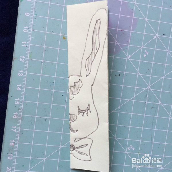 简单的剪纸 可爱的小兔子剪纸