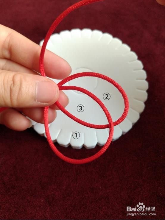 手工制作--四瓣花结