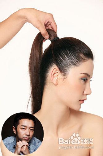 利落帅气火遍时装周高耸马尾