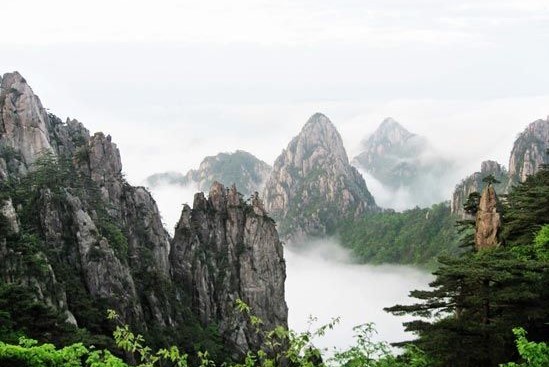 五岳的名字和所在的省份。