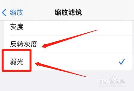 iphone弱光缩放滤镜在哪打开