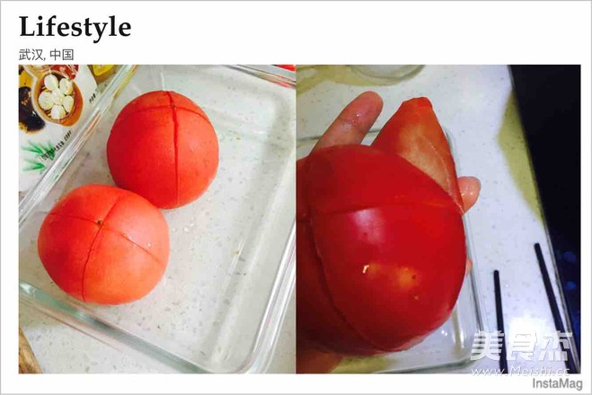 剁椒西红柿鸡蛋肉末茄丁拌面