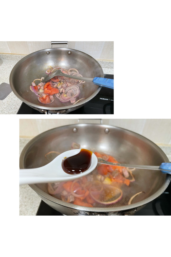 鲜香番茄牛肉面+芝士番茄牛肉焗饭