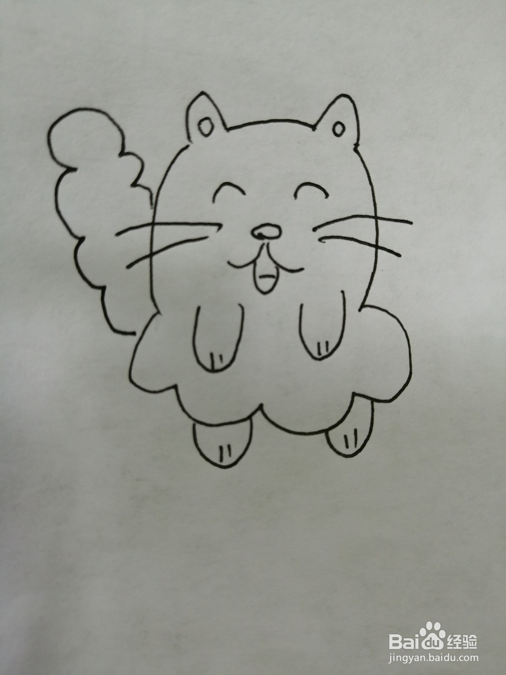 可爱的小猫怎么画