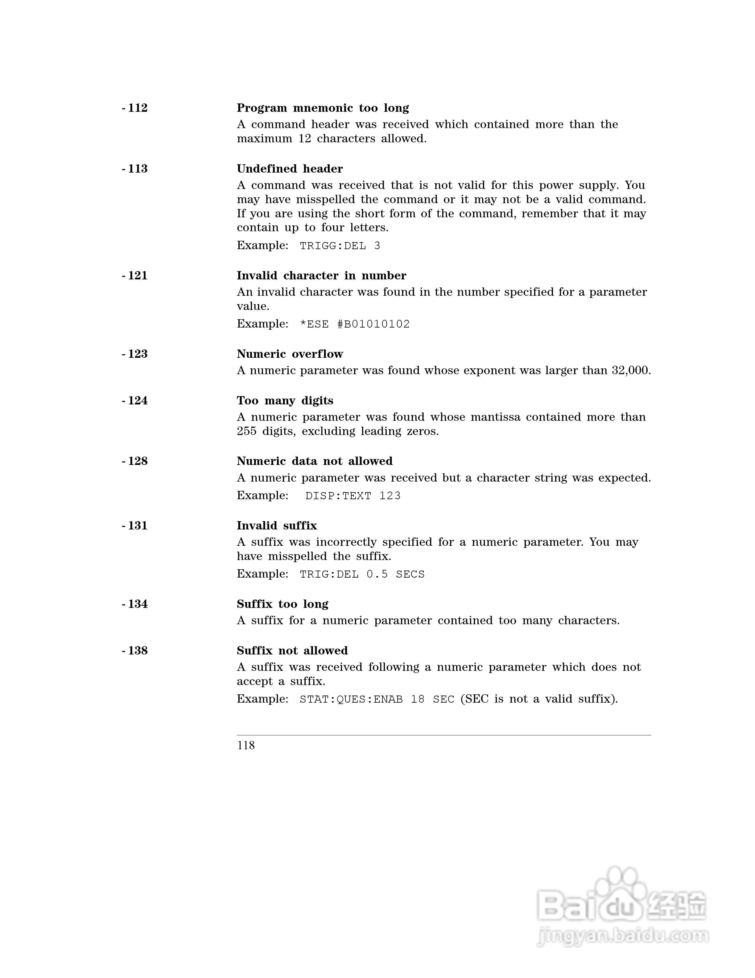 E3645A型80W电源供应器操作手册:[12]