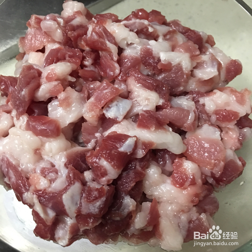 香气满满的叉烧馅