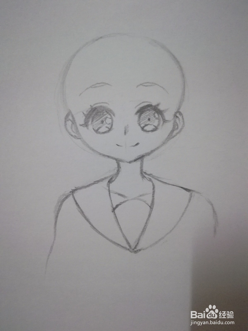 水手服漫画人物手绘自学教程