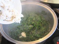 枸杞面疙瘩汤的作法