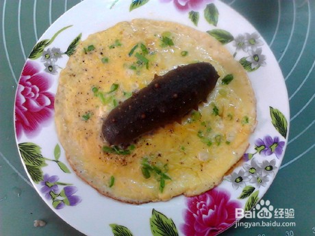 小朋友爱吃的海参煎蛋