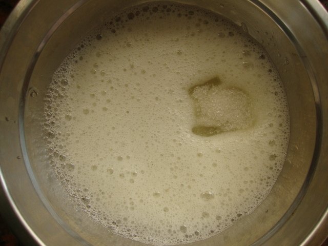 外婆做的芒果戚风蛋糕，吃了还想吃！