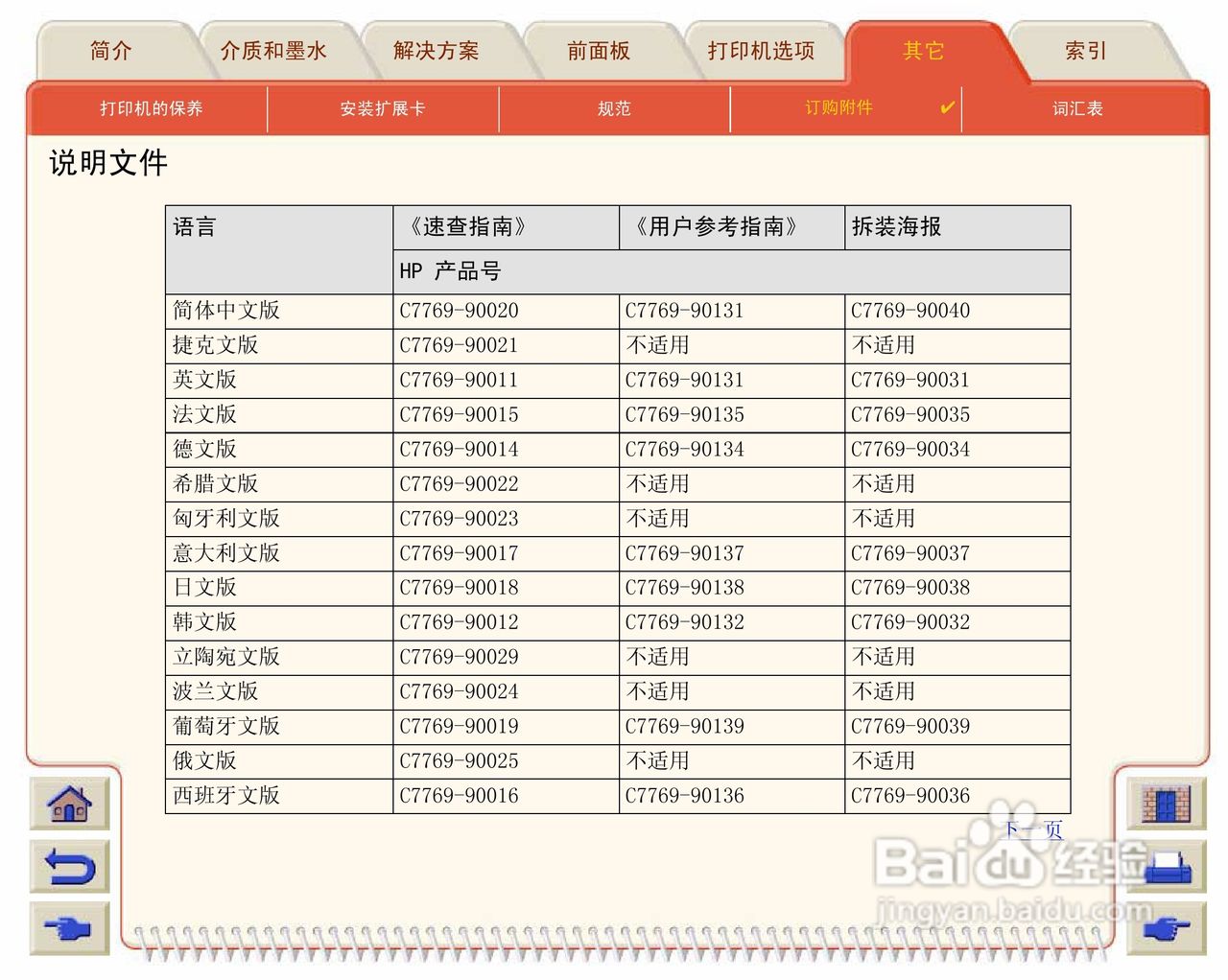 惠普Designjet 500打印机使用说明书:[21]