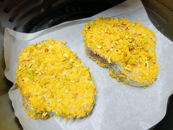 开心果脆烤鳕鱼