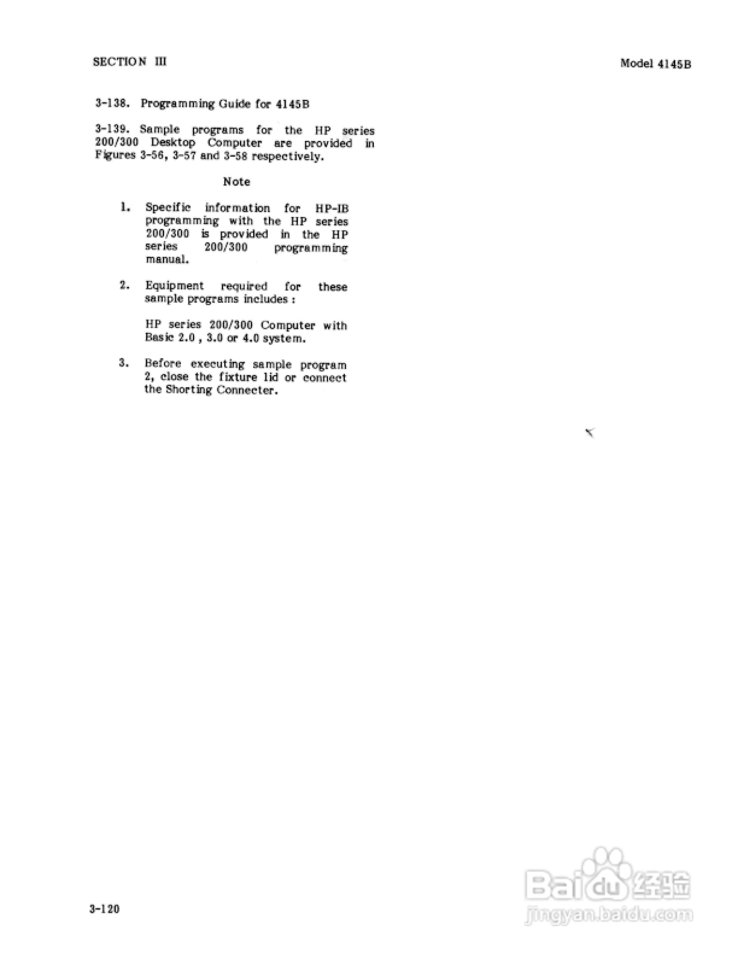 HP 4145B仪器用户使用手册:[16]