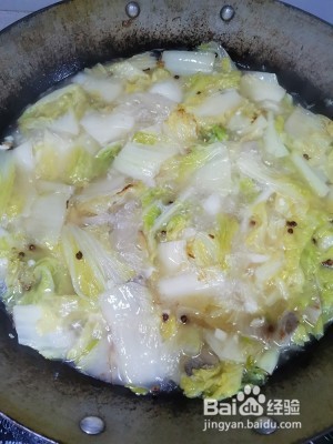 食补佳品冻豆腐白菜炖粉条