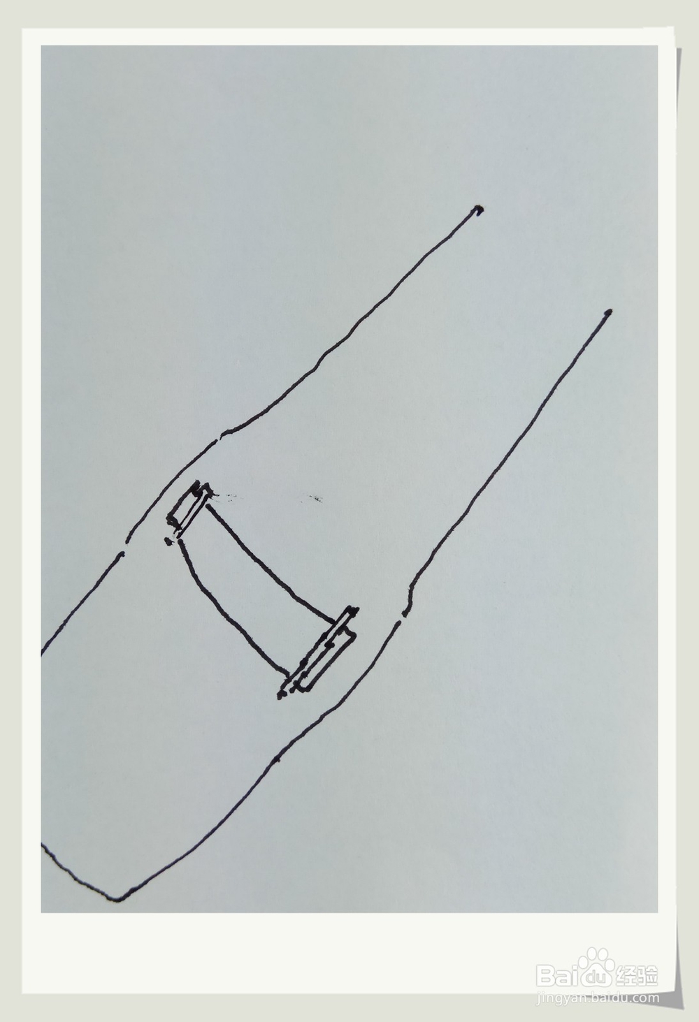 怎样画钢笔画“擦板”？