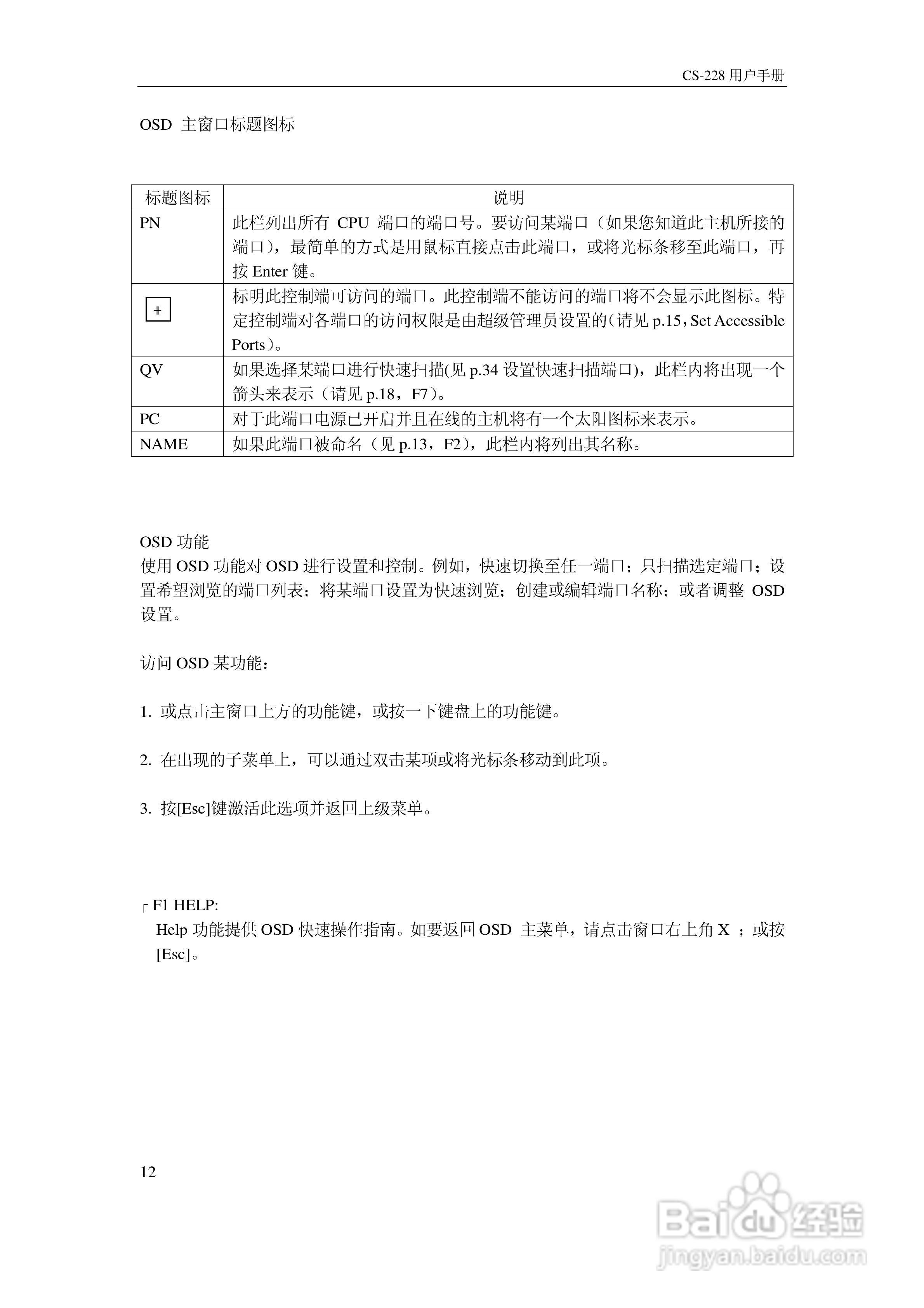 Master View CS-22 KVM 切换器用户手册:[2]