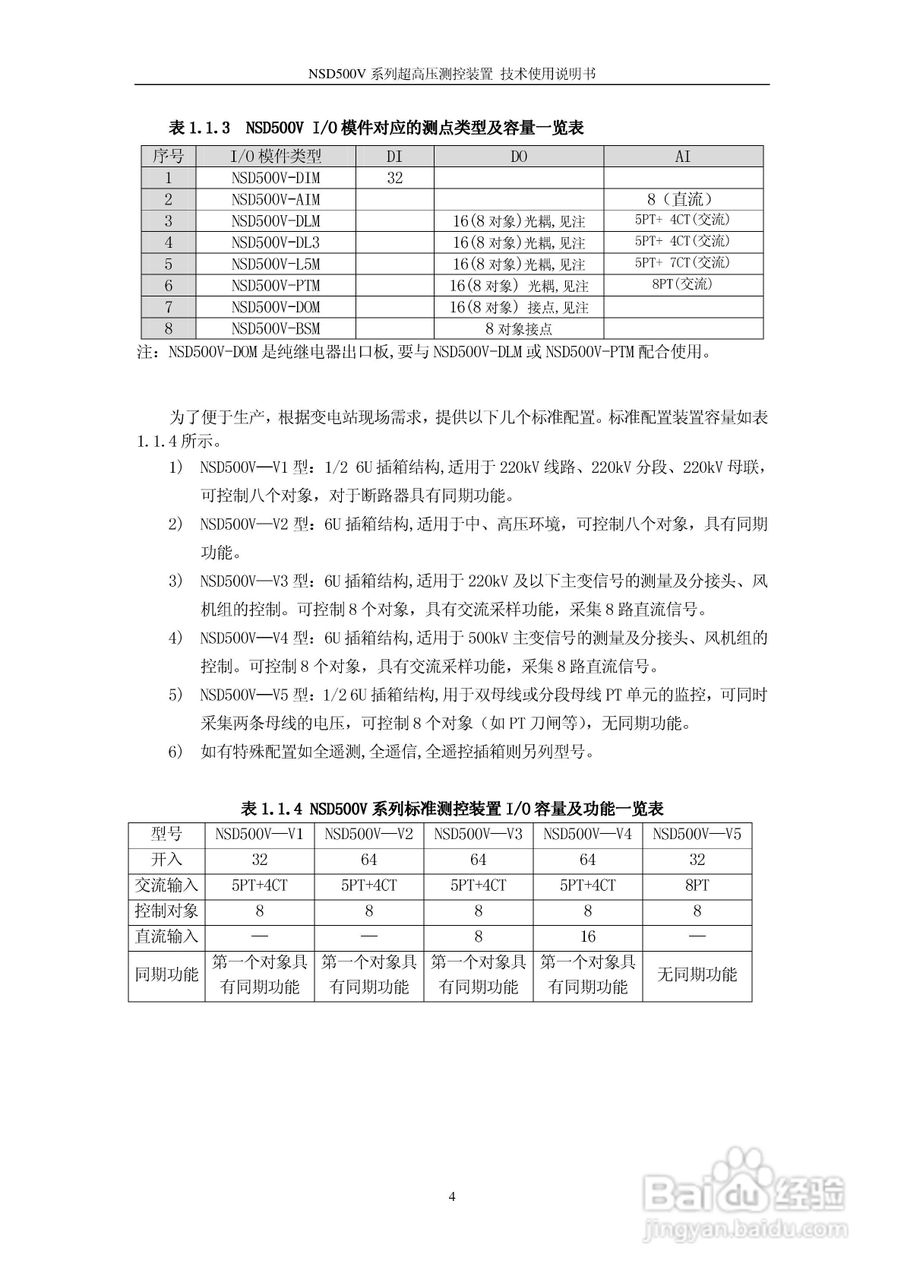 NSD500V超高压测控装置使用说明书:[1]