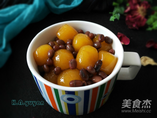 红豆芋圆的做法