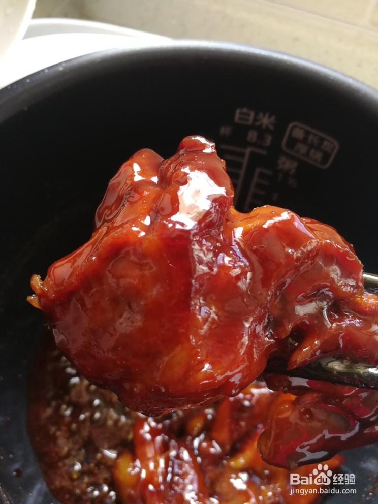 吃光光的叉烧肉