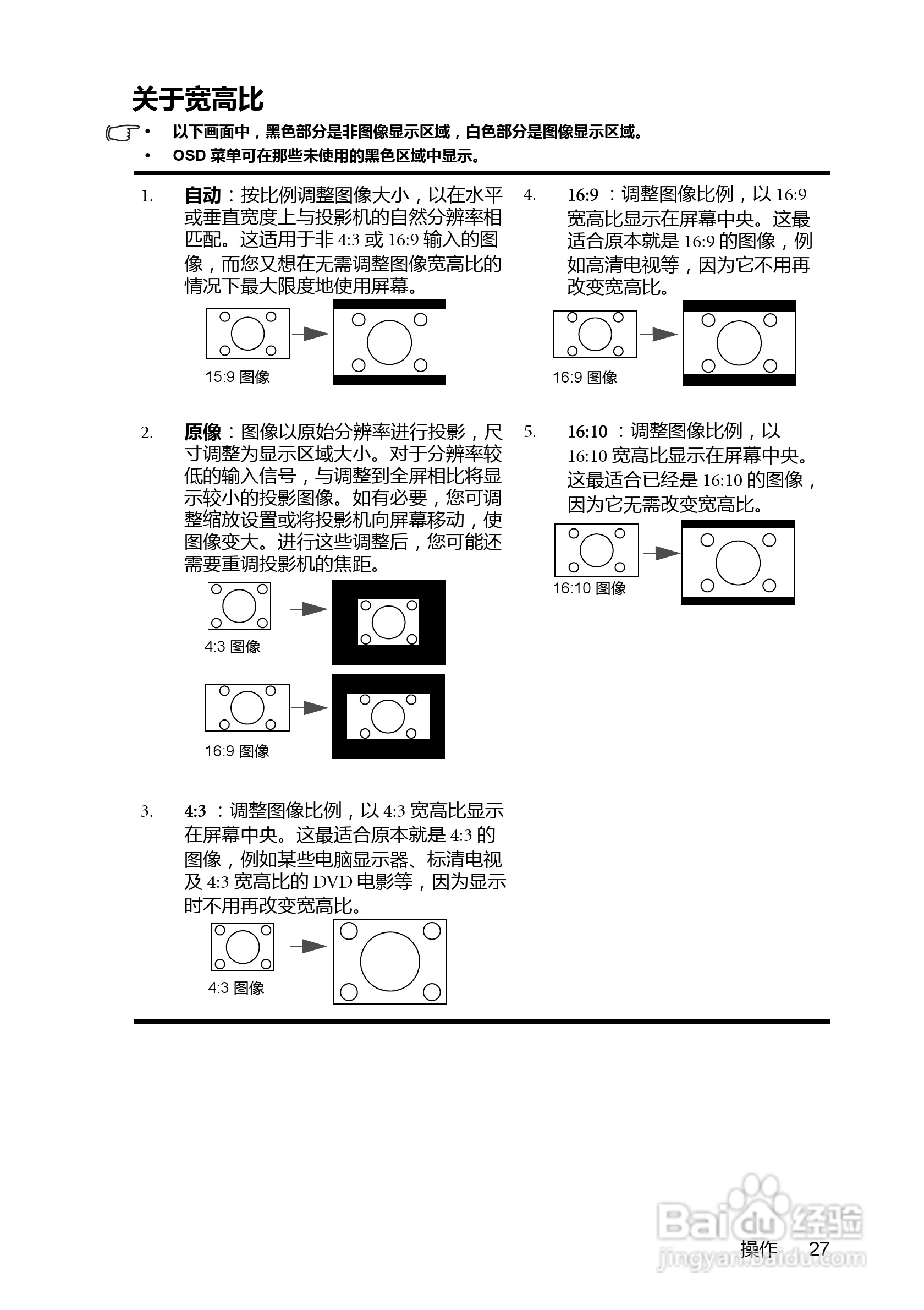 BenQ MX850UST投影机使用说明书:[3]