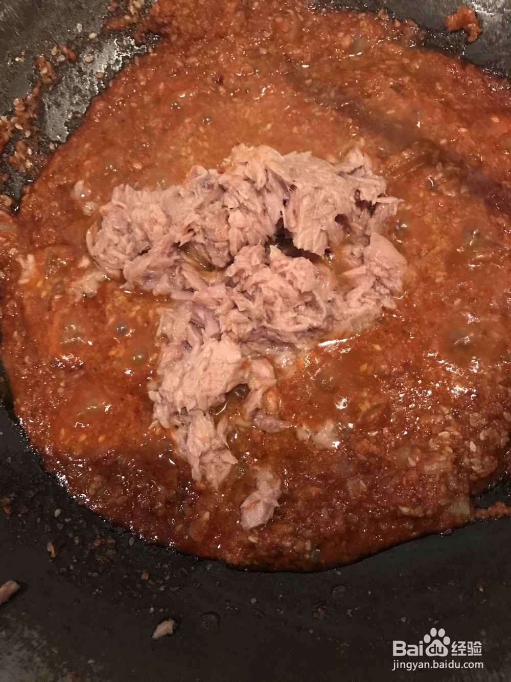 怎么做韩式拌饭酱(包饭酱)金枪鱼/猪?
