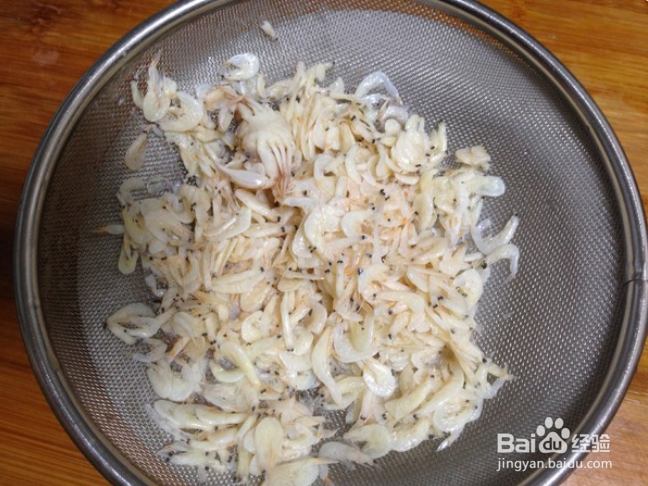 虾皮蛋炒饭怎么做