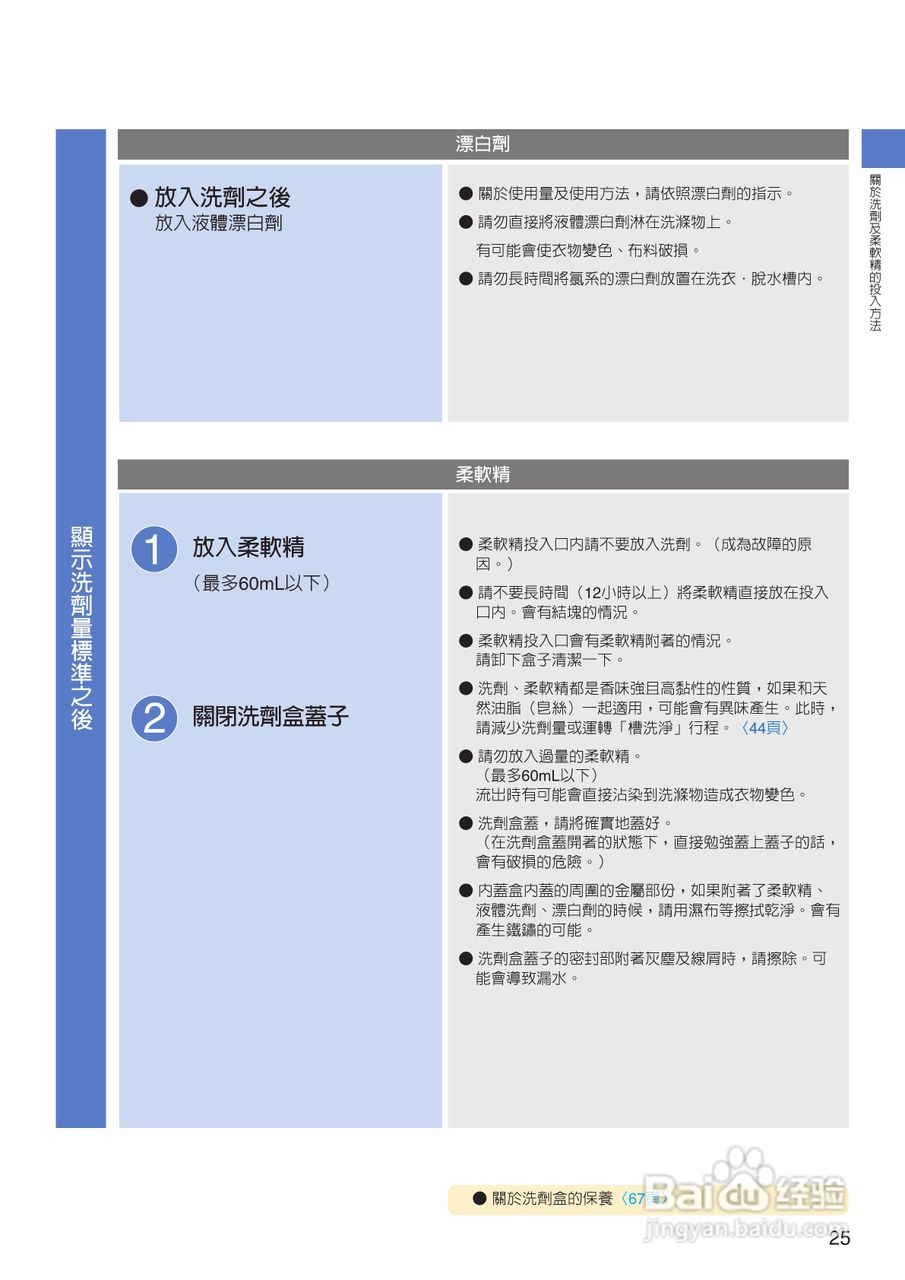 日立SF-BW12LV洗衣机使用说明书:[3]