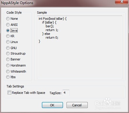 Notepad++如何自动缩进(格式化)c++\java代码