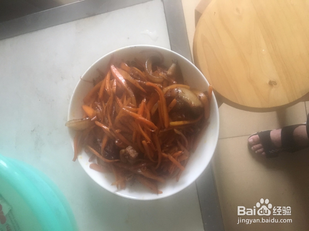 如何简单的做出美味的胡萝卜炒肉