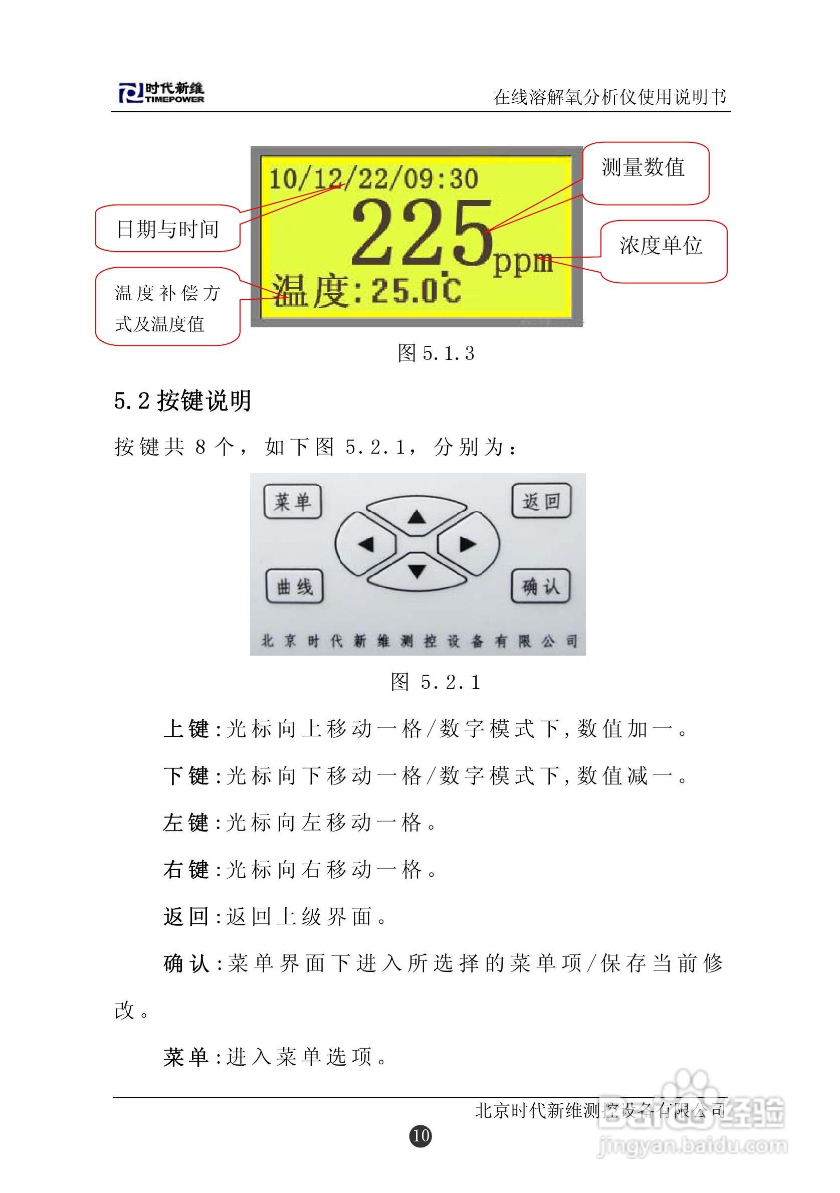 TP151在线溶解氧分析仪说明书:[2]